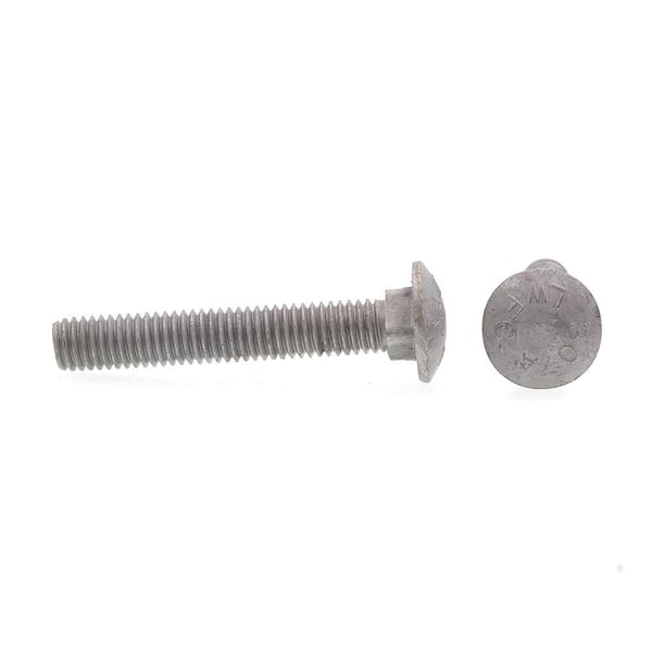 25 3/8-16 x 1-1/2 Carriage Bolts Hot Dipped Galvanized 