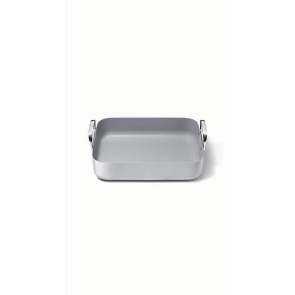 CARAWAY HOME Square 1-Piece Roasting Pan with Rack Gray