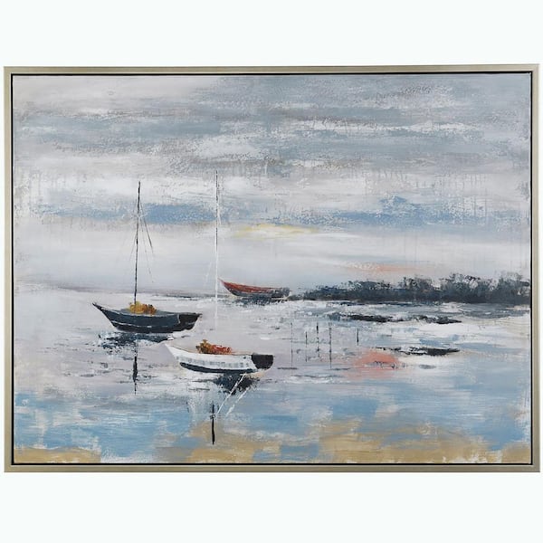 StyleCraft 1-Piece Framed Graphic Print Architecture Poster Art Print 38 in. x 50 in.