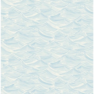 Calm Seas Paper Strippable Roll (Covers 56 sq. ft.)