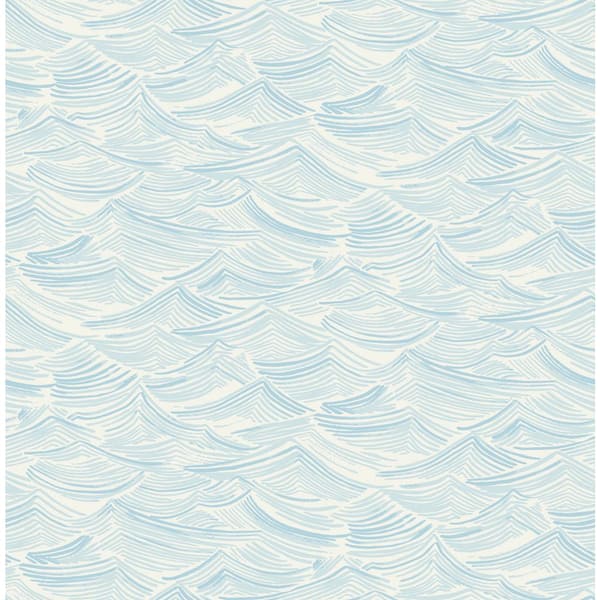 Calm Seas Paper Strippable Roll (Covers 56 sq. ft.)