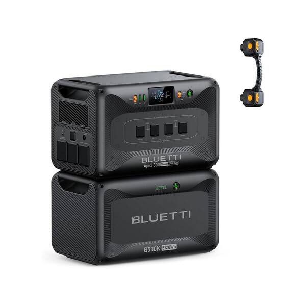 BLUETTI 7884Wh Solar Generator, 3840W Output Power Station LiFePO4