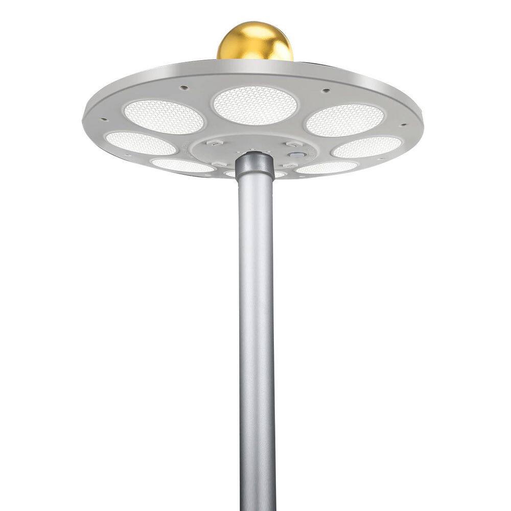 Solar LED Flagpole Light 136 LED 10000h Lifespan for 15-25 Ft Poles Waterproof Outdoor Lighting Auto On/Off price history on PriceWatchPro