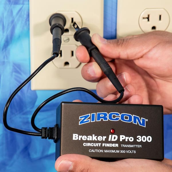 Zircon Breaker ID Pro Commercial and Industrial Complete Circuit Breaker Finding Kit/Compatible with Outlets up to 270 Volts/Professional Accessories Included FFP