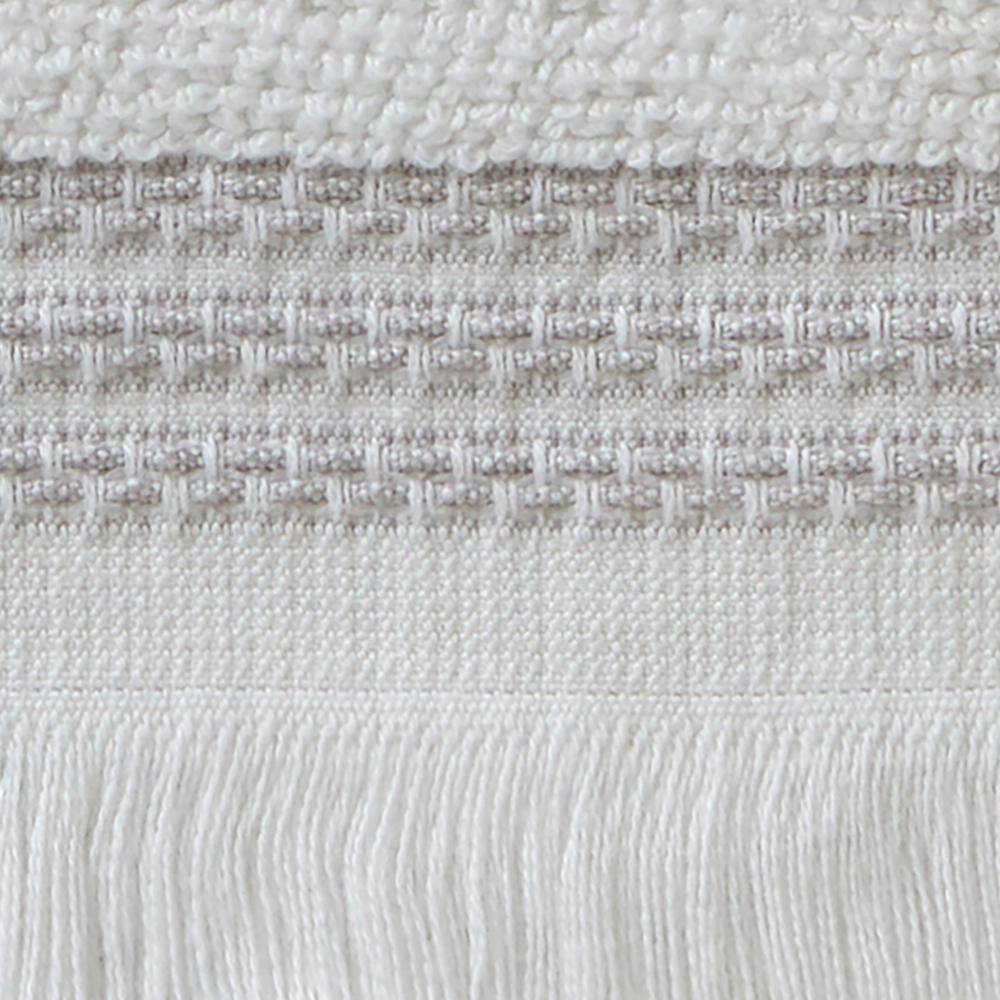 White Cotton Mine and Yours Embroidered Hand Towel Set