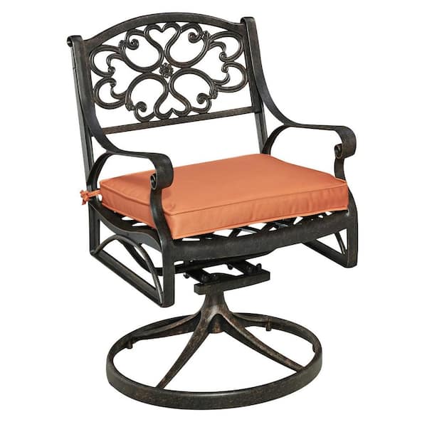 cast aluminum rocking chair