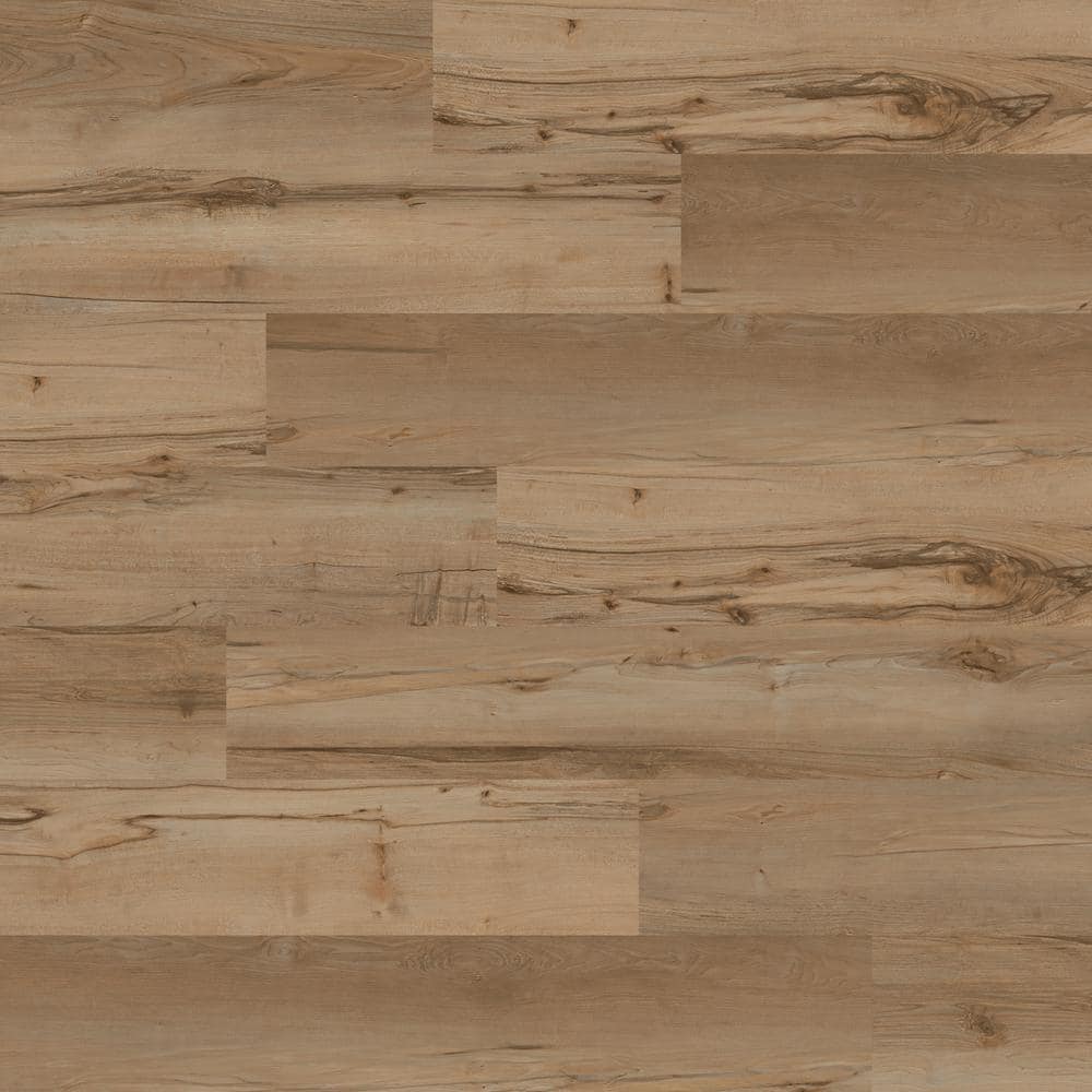 Shire Mount Maple 22 MIL x 8.7 in. W x 48 in. L Click Lock Waterproof Luxury Vinyl Plank Flooring (20.1 sq. ft./case)