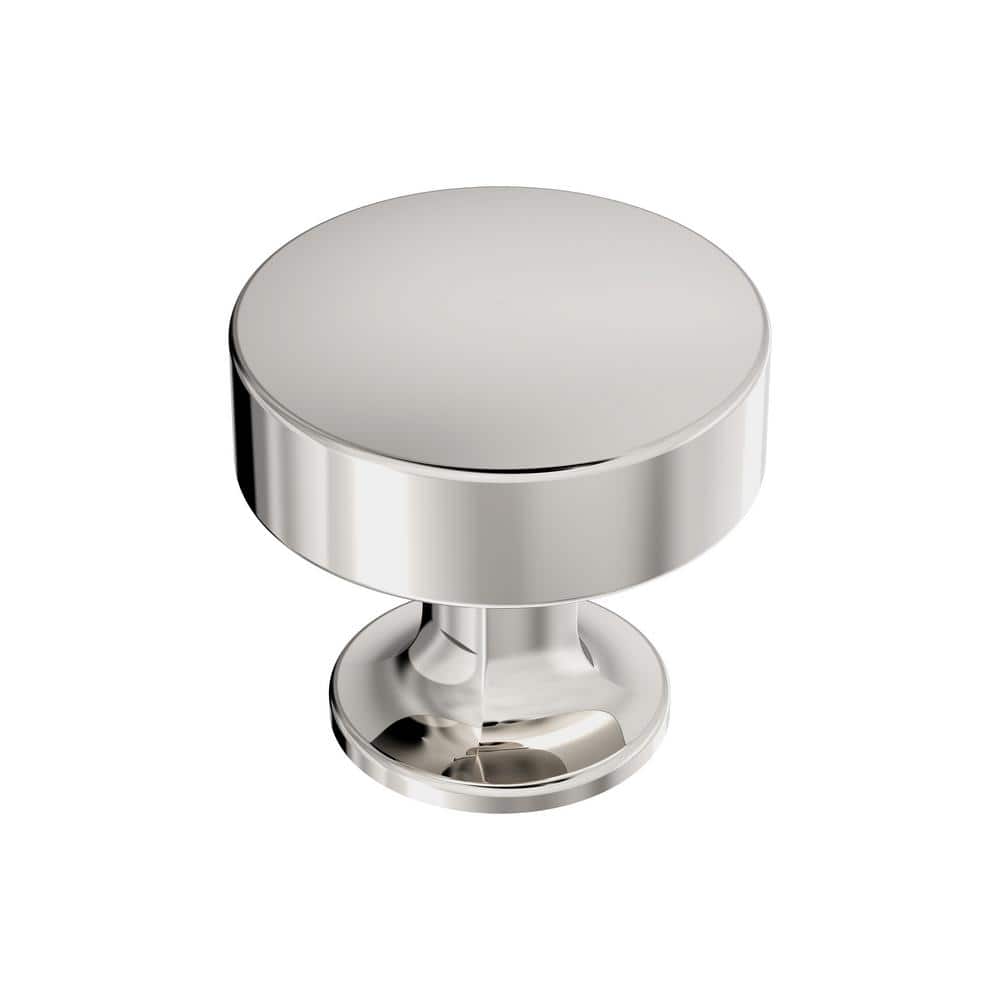 Everett 1-5/16 in. (33mm) Modern Polished Nickel Round Cabinet Knob price history on PriceWatchPro