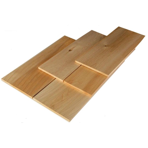 Sidewall Select Natural Wood Kiln Dried Eastern White Cedar Shingles Siding