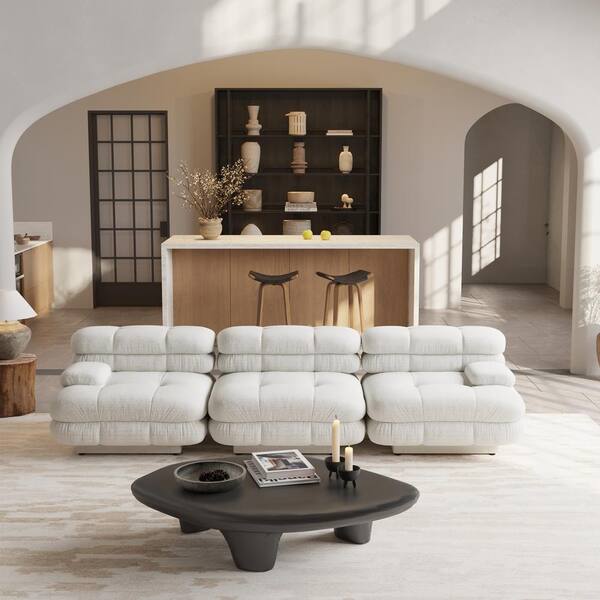 Velvet deep seat sectional discount