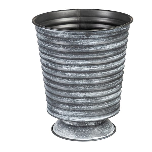 Multi-Color Metal Flower Pots, (Set of 4)