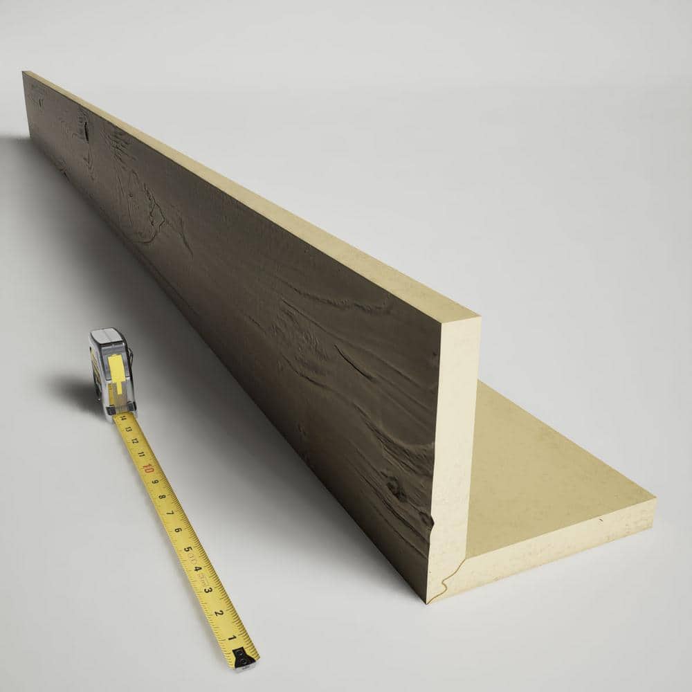 Almond Knotty Pine Faux Wood Beam Plank 4" x 4" x 18'
