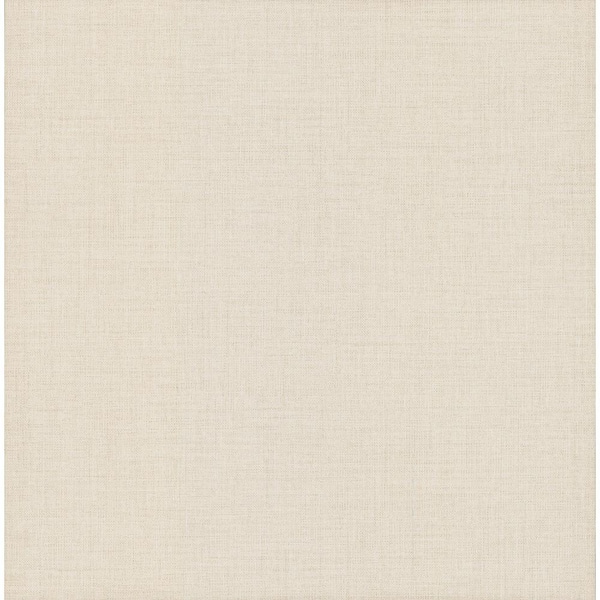 Ivory Gesso Weave Off-White Textured Non-pasted Vinyl Wallpaper