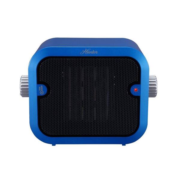 Hunter 1500-Watt Retro Ceramic Portable Heater with Adjustable Thermostat