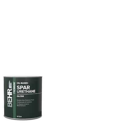 BEHR 1 qt. Gloss Clear Oil-Based Interior/Exterior Spar Urethane Wood Sealer