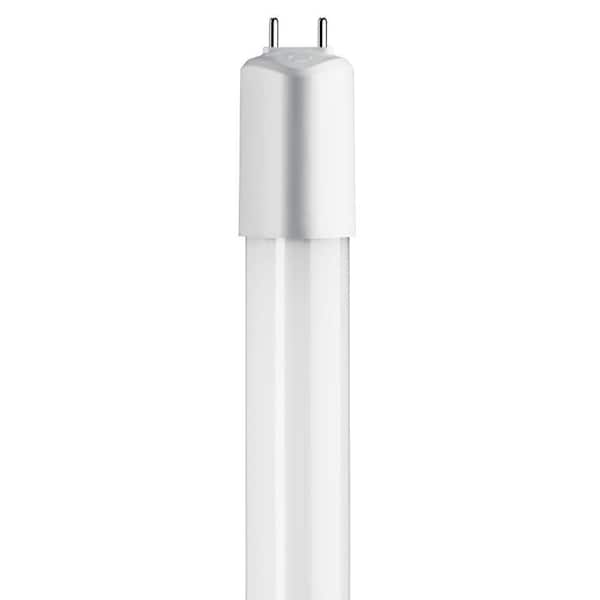 toggled 32-Watt Equivalent, 48 in. Linear T8 LED Tube Light Bulb, Daylight, 5000K, 16 Watt (4-Pack)