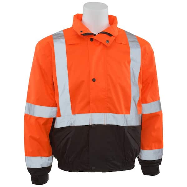 High Visibility Jacket XL Hi-Vis Orange