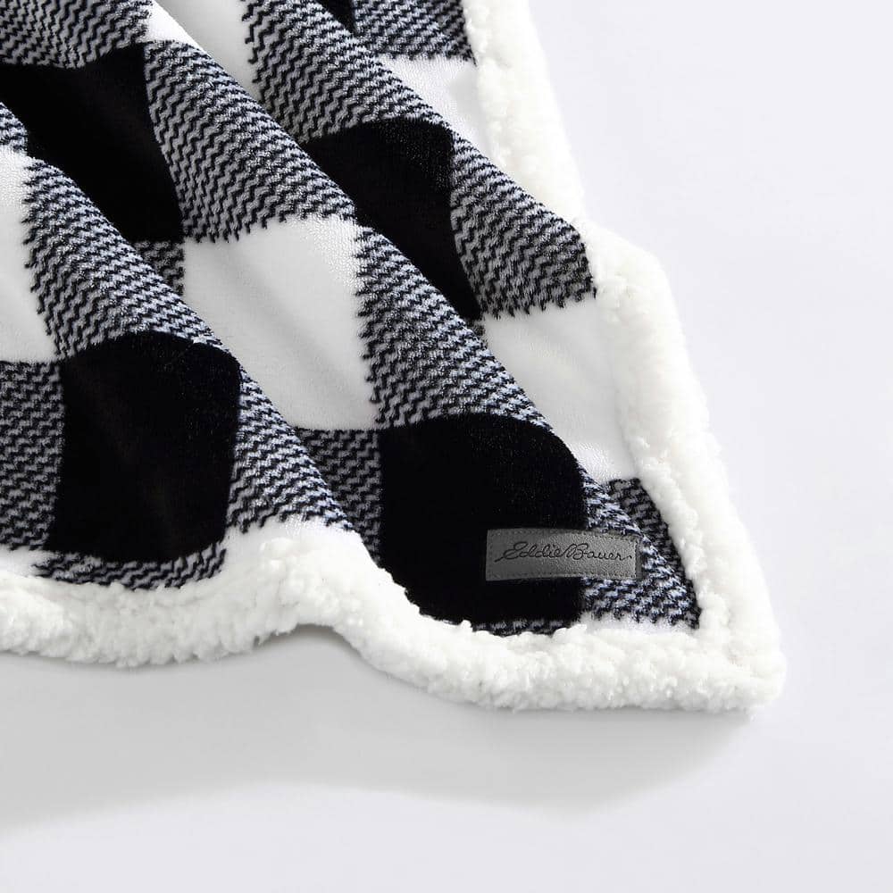 Cozy King-Size Reversible Sherpa Fleece Blanket