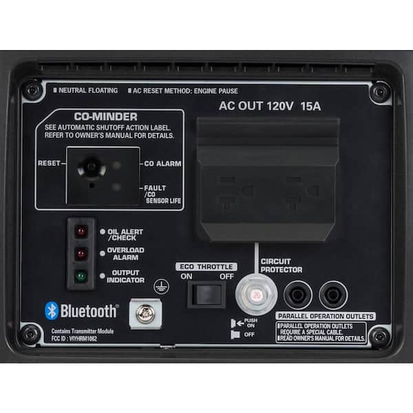 Honda 2200-Watt Remote Stop/Recoil Start Bluetooth Super Quiet