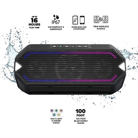 Altec Lansing HydraBoom Everything Proof Speaker - Black IMW1400