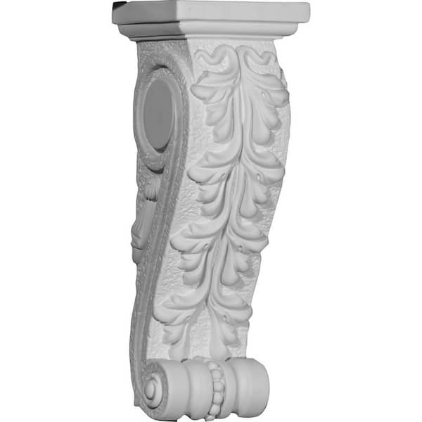 Ekena Millwork 4-1/4 in. x 4-3/8 in. x 12-3/4 in. Polyurethane Needham Corbel