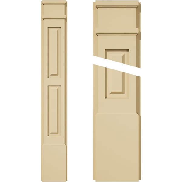 2 in. D x 7 in. W x 48 in. L Primed Polyurethane Pilaster 1-Pack