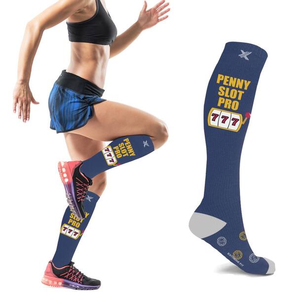 Extreme Fit Copper Compression Socks - Knee High For Running