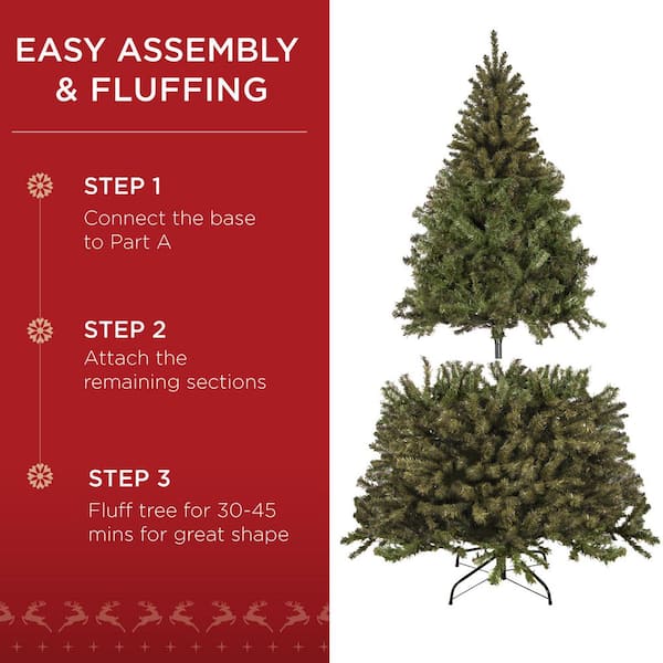 Best Choice Products 4.5 ft. Green Unlit Spruce Artificial