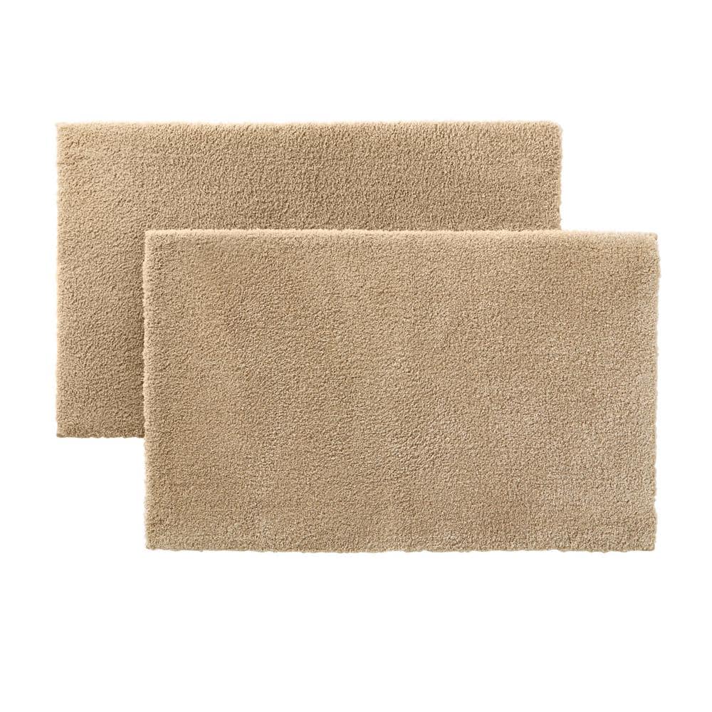 Home Decorators Collection Midnight 21 in. x 34 in. Microplush Non-Skid  Bath Rug HMT449_Midnight - The Home Depot