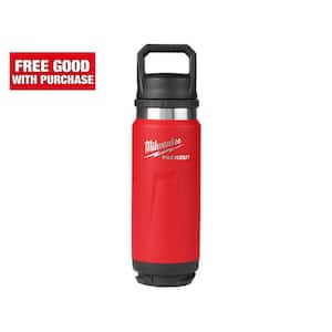PACKOUT Red 24 oz. Insulated Bottle W/Chug Lid