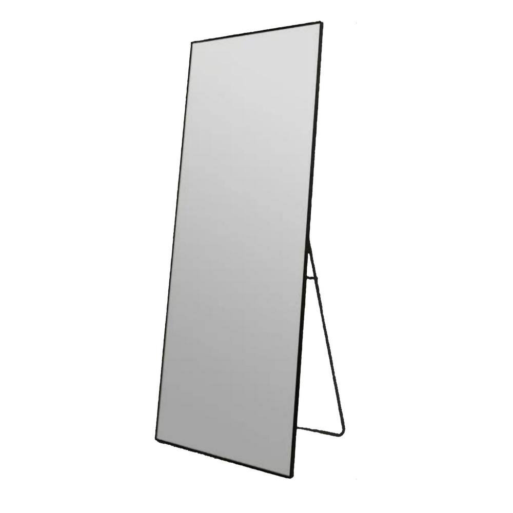 24 in. W x 65 in. H Aluminum LED Full Length Mirror with Lights Floor Mirro