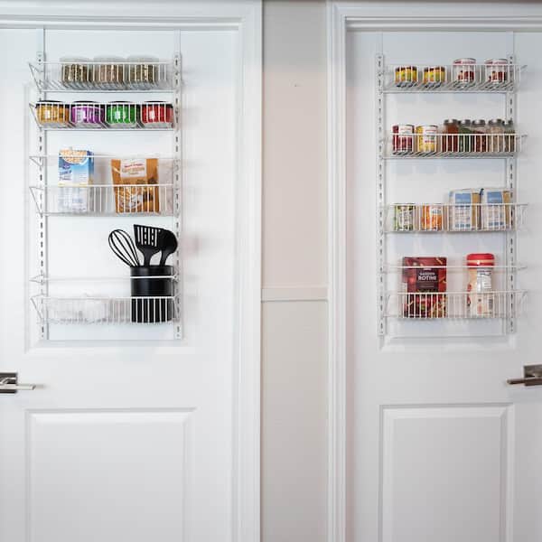 Promotional new design ClosetMaid Pantry Organizers 18-in W x 77-in H  8-Tier Door/Wall Mount Metal Door Organizer 