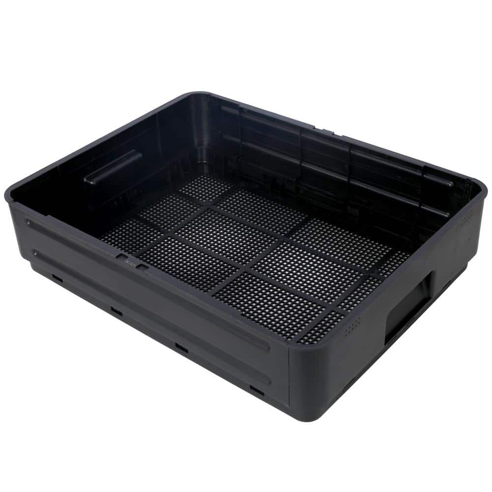 65L Yellow and Black Multi-Layer Worm Composter Bin