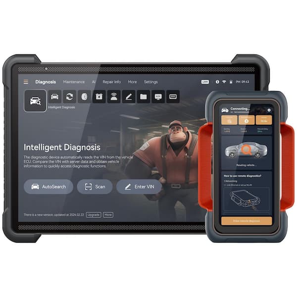 14 in. Professional Automotive Diagnostic Scan Tool Advanced