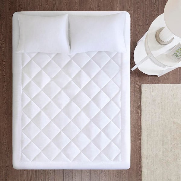 Plush 0.8 in. Twin Memory Foam Waterproof Mattress Pad