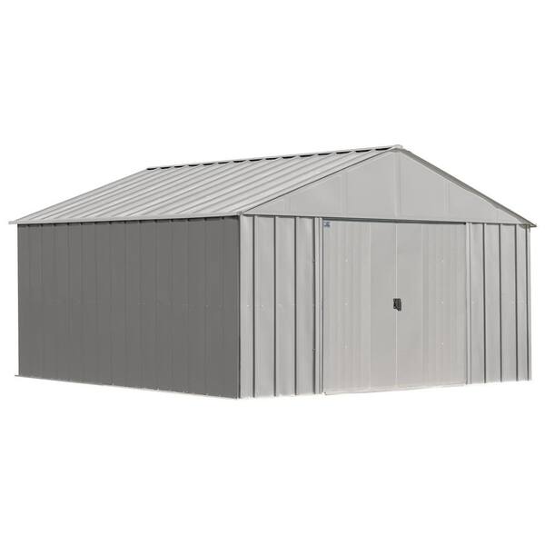 Arrow Classic Storage Shed 12 ft. W x 12 ft. D x 8 ft. H Metal Shed 138 sq. ft.