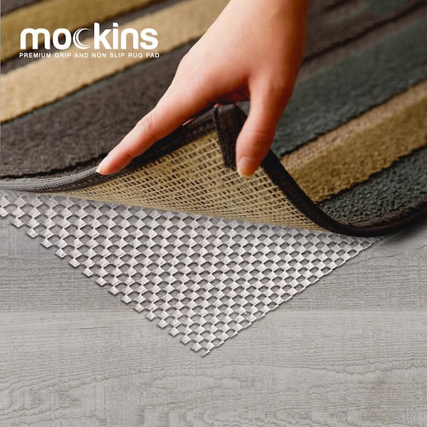Premium Natural Non-Slip Area Rug Pad Gripper Protect Floors Eco-Friendly Carpet 