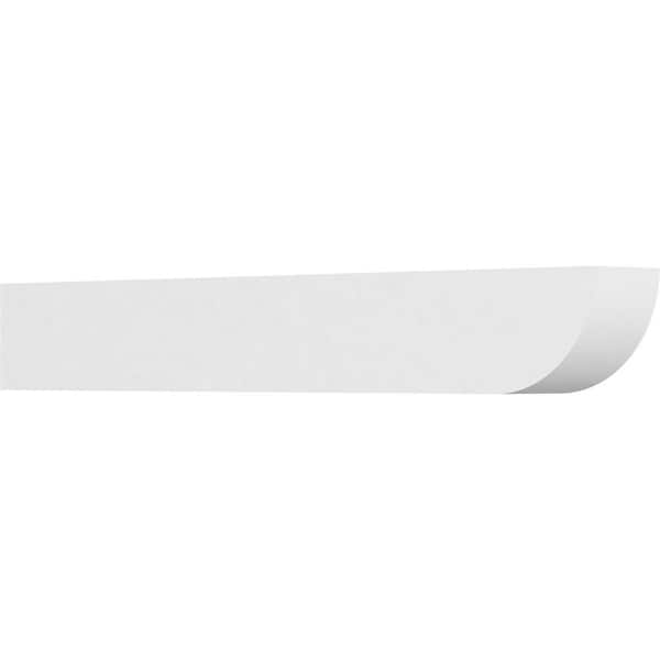 Ekena Millwork 5 in. x 6 in. x 42 in. Standard Durham Architectural Grade PVC Rafter Tail Brace