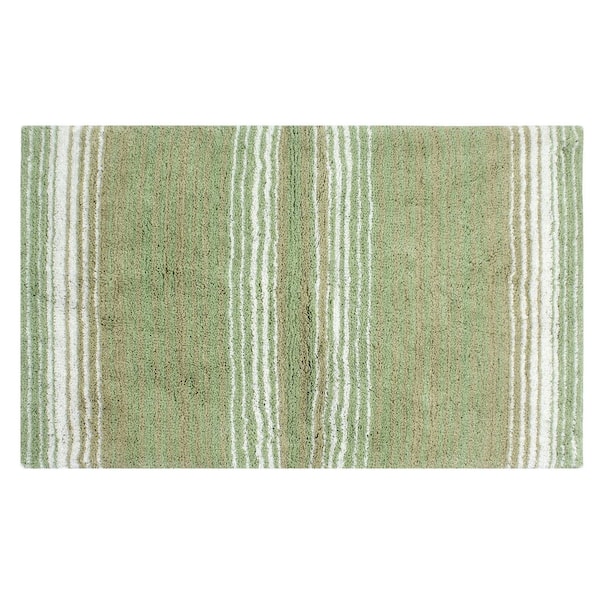 100% Cotton Gradiation Collection Machine Washable 24x40, Sage