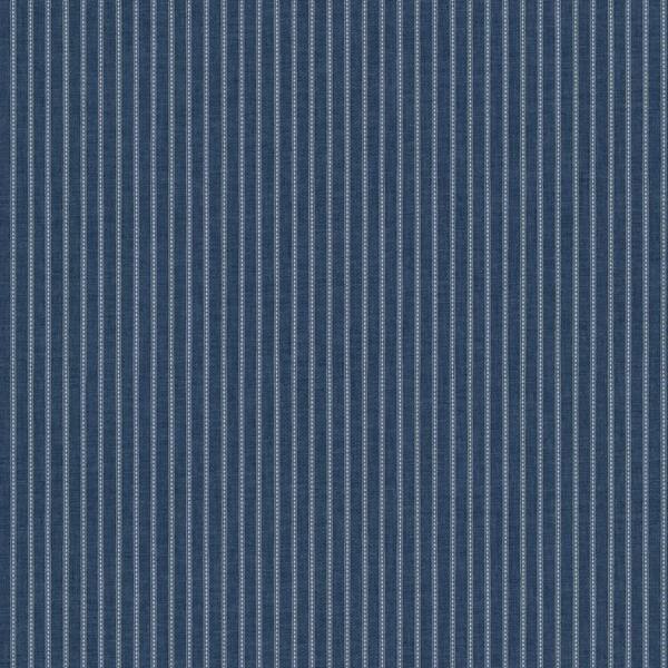 York Wallcoverings Waverly Kids Highwire Stripe medium Blue, White Paper Strippable Roll (Covers 56 sq. ft.)