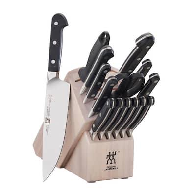 Henckels Classic 15-Piece Self-Sharpening Knife Block Set 31185-015 - The  Home Depot