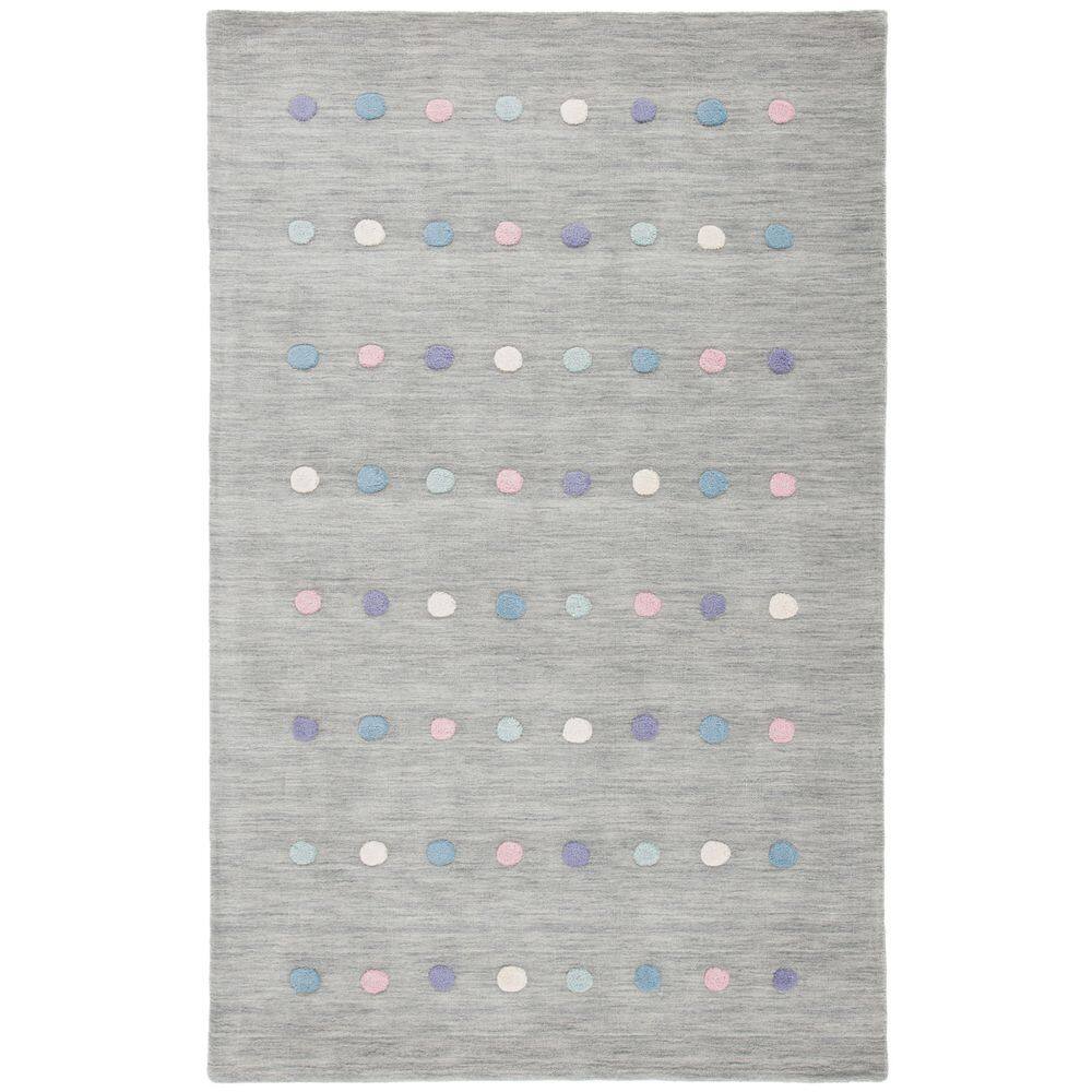 Kids 8 ft. x 10 ft. Silver Polka-Dot Area Rug price history on PriceWatchPro