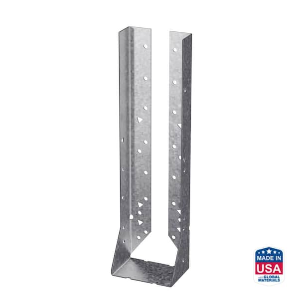 Simpson Strong-Tie HUC Galvanized Face-Mount Concealed-Flange Joist Hanger for 4x16 Nominal Lumber