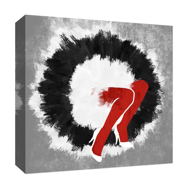 PTM Images ''Dancing Moves V'' Canvas Abstract Wall Art 15 in. x 15 in.