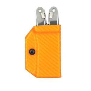 Kydex Multi-Tool Sheath for Victorinox Spirit -(Multi-Tool Not Included) Multi-Tool Holder Holster (Carbon Fiber Orange)