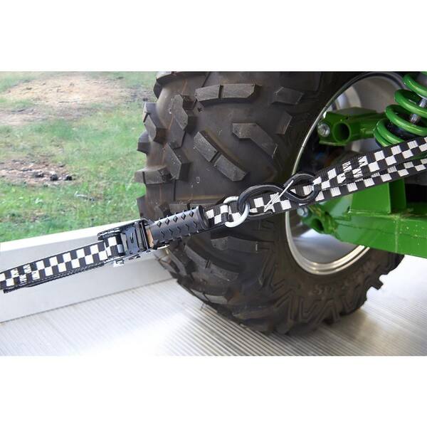 8 ft. x 1.25 in. x 800 lbs. Power Sports Ratchet (2 per Pack) 8 ft. x 1.25 in. x 800 lbs. Power Sports Ratchet (2 per Pack)