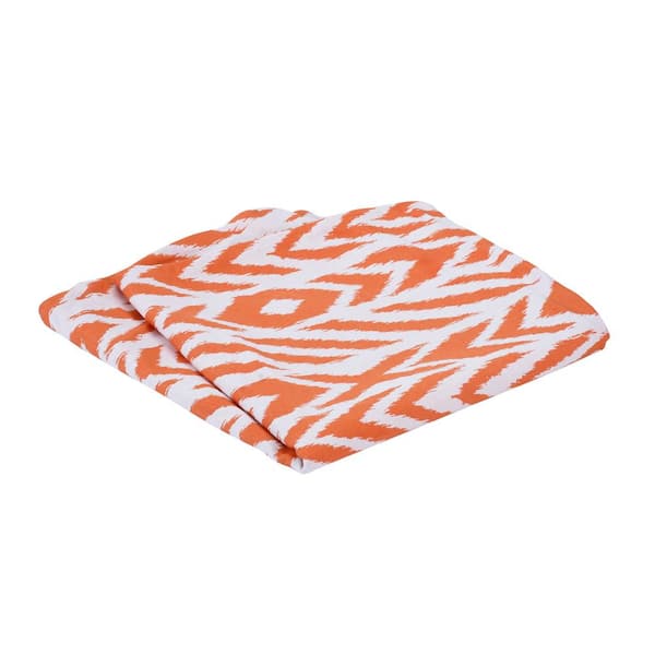 Astella Pacifica 24 in. x 24 in. Fire Island Tuscan Square Outdoor Throw Pillow Cover