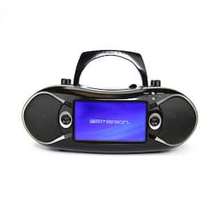 EDL-2870H-BK 7 in. Bluetooth Dvd Boombox