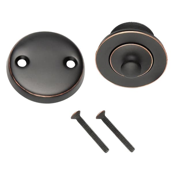 Design House Lift and Turn Bath Drain in Oil Rubbed Bronze