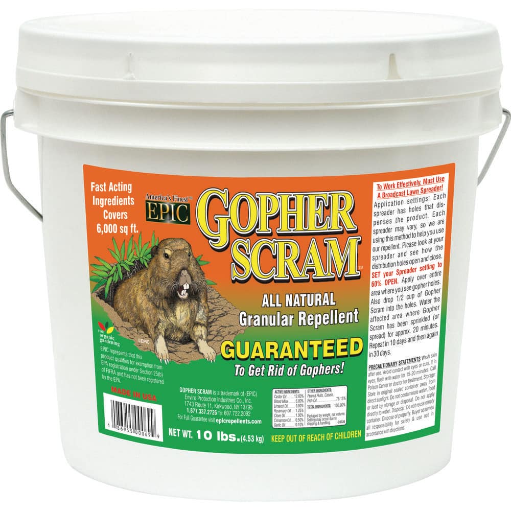10 Granular Gopher Repellent Bucket 13010 The Home Depot - Main Image